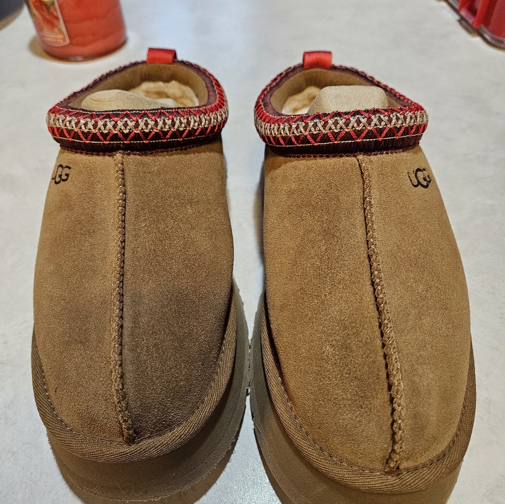 Nib Ugg Platform Tazz Size 40 Chestnut . - image 4